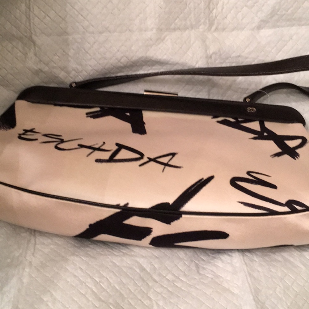 Escada white handbag